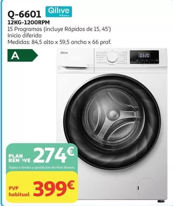 qilive - Q-6601 12KG-1200RPM