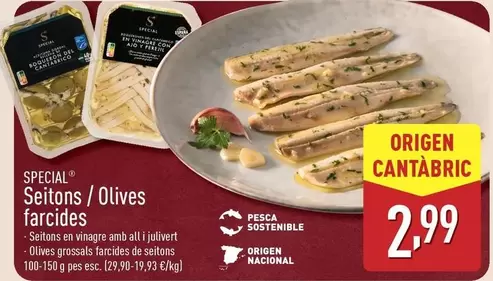 Special - Setions / Olives Farcides