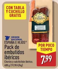 España E Hijos - Pack De Embutidos Ibericos