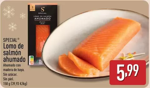 Special - Lomo De Salmon Ahumado