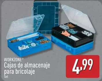 Workzone - Cajas De Almacenaje Para Bricolaje