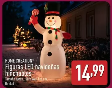 Home Creation - Figuras Led Navidenas Hinchables