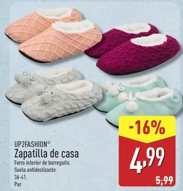 Up2fashion - Zapatilla De Casa