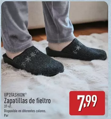 Up2fashion - Zapatillas De Fieltro