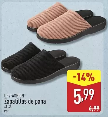 Up2fashion - Zapatillas De Pana