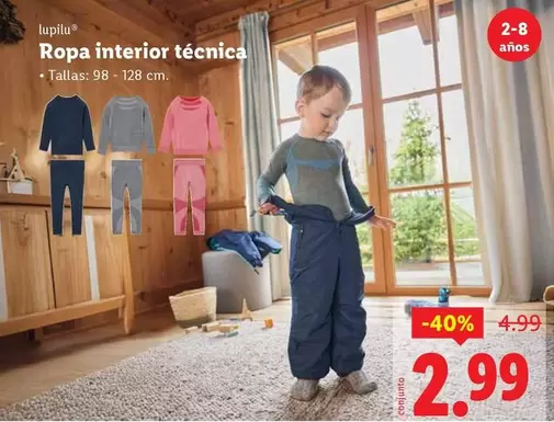Lupilu - Ropa Interior Técnica