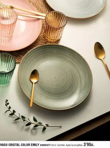 Vasso Cristal Color Emily