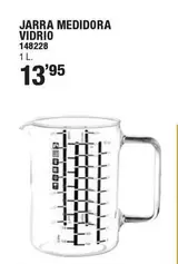 Jarra Medidora Vidrio