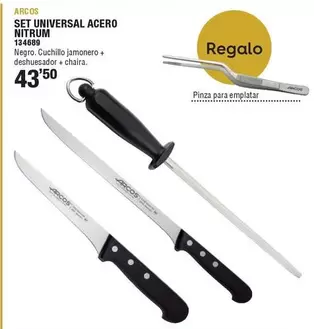 Arcos - Set Universal Acero Nitrum