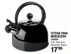 Tetera Pava Inox/Acero