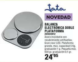 Jata - Balanza Electronica Doble Plataforma