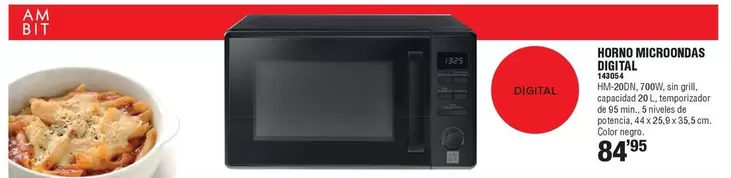 Ambit - Horno Microondas Digital 