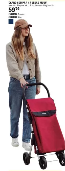 Duett - Carro Compra 4 Ruedas Muuvi