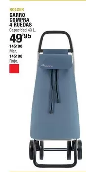 Rolser - Carro Compra 4 Ruedas