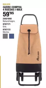 Rolser - Carro Compra 4 Ruedas I-Max