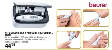 Beurer - Kit De Manicura Y Pedicura Profesional