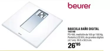 Beurer - Bascula Baño Digital