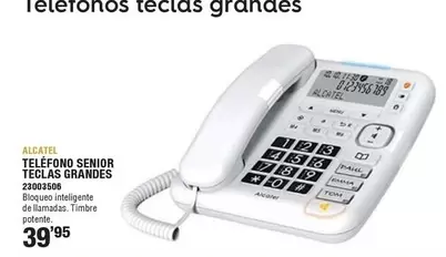 Alcatel - Telefono Senior Teclas Grandes