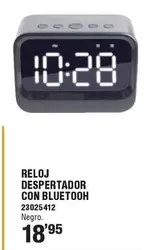Reloj Despertador Con Bluetooth