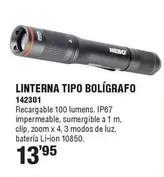 Nebo - Linterna Tipo Bolígrafo