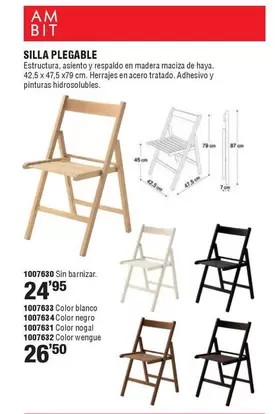 Ambit - Silla Plegable