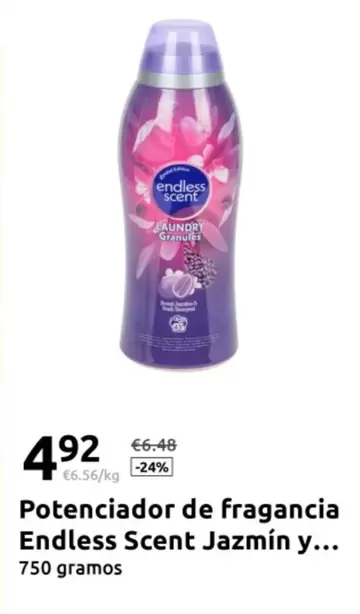 Endless Scent - Potenciador De Fragancia Jazmin Y...