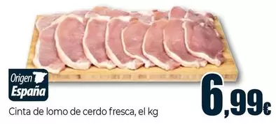 Cinta De Lomo De Cerdo Fresca