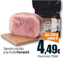 Ferrarini - Jamón Cocido A La Trufa