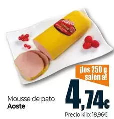 Aoste - Mousse De Pato