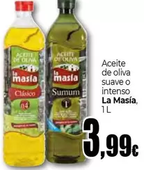 La Masía - Aceite De Oliva Suave O Intenso