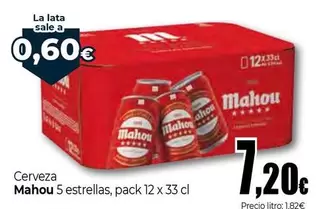 Mahou - Cerveza 5 Estrellas