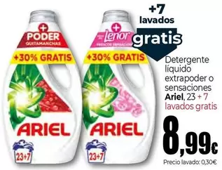 Ariel - Detergente Liquido Extrapoder O Sensaciones