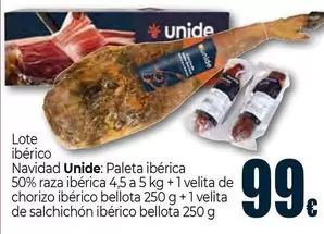 Unide - Lote Iberico Navidad