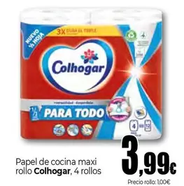 Colhogar - Papel De Cocina Maxi Rollo