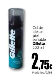 Gillette - Gel De Afeitar Piel Sensible