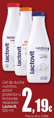 Lactovit - Gel De Ducha Nutritivo, Activit Protector O Lactourea Reparador
