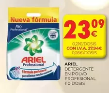 Ariel - Detergente En Polvo Profesional