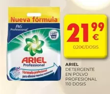 Ariel - Detergente En Polvo Profesional