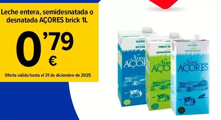 Nova - Leche Entera, Semidesnatada O Desnatada