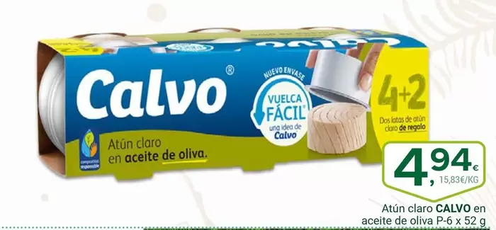 Calvo - Atún Claro En Aceite De Oliva