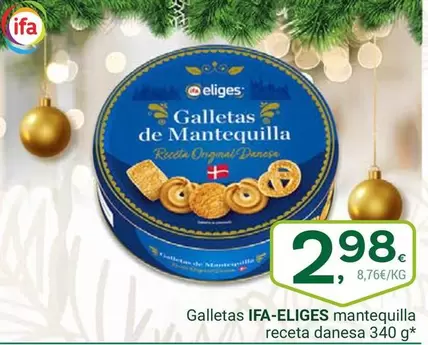 Ifa Eliges - Galletas Mantequilla Receta Danesa