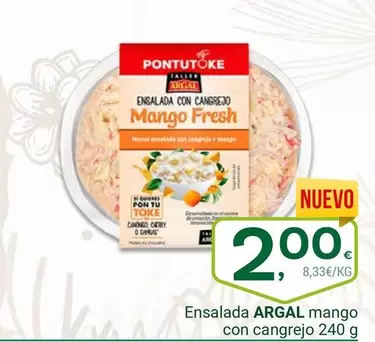 Argal - Ensalada Mango Con Cangrejo