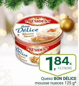 Bon - Queso Mousse Nueces