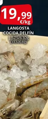 Langosta Cocida Delfín