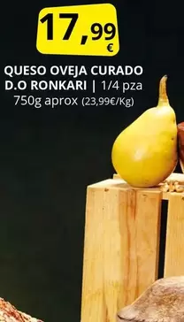 Ronkari - Queso Oveja Curado D.o