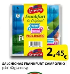 Campofrío - Salchichas Frankfurt