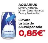 Aquarius - Limón, Naranja, Limón Zero, Naranja Zero Y Melocotón.