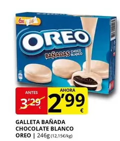 Oreo - Galleta Banada Chocolate Blanco