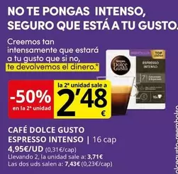 Dolce Gusto - Cafe Espresso Intenso