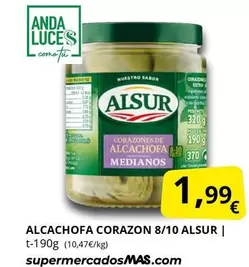Alsur - Alcachofa Corazon 8/10
